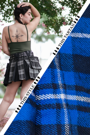Versatta Mini Inverted Tartan Hybrid Cargo Kilt - Admiral