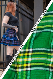 Versatta Mini Tartan Cargo Kilt - Irish Pride