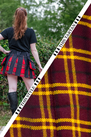 Versatta Mini Tartan Hybrid Cargo Kilt - Courage
