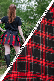 Versatta Mini Tartan Hybrid Cargo Kilt - Warlord