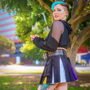 Versatta Mini Non-Binary Pride Hybrid Cargo Kilt - 15"