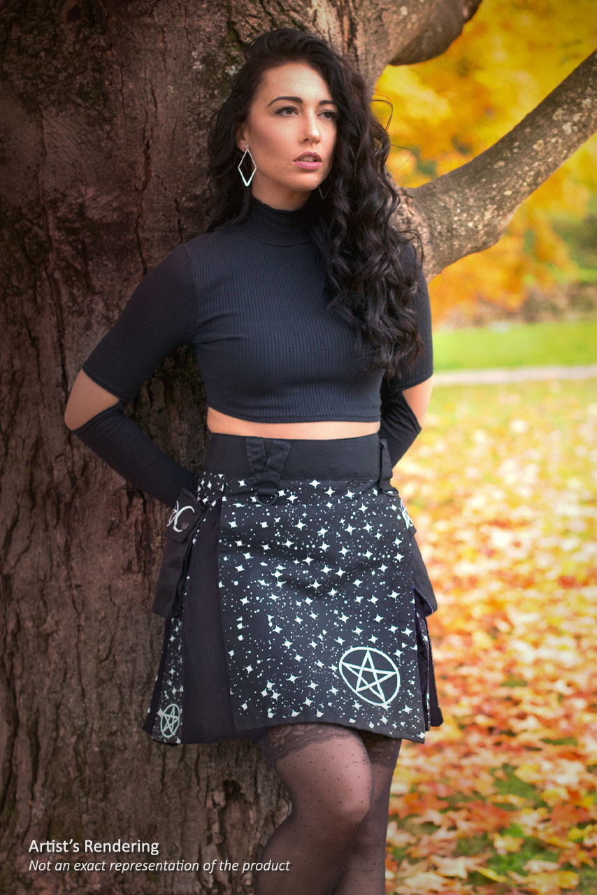Versatta Mini Pagan Cargo Kilt - 15"