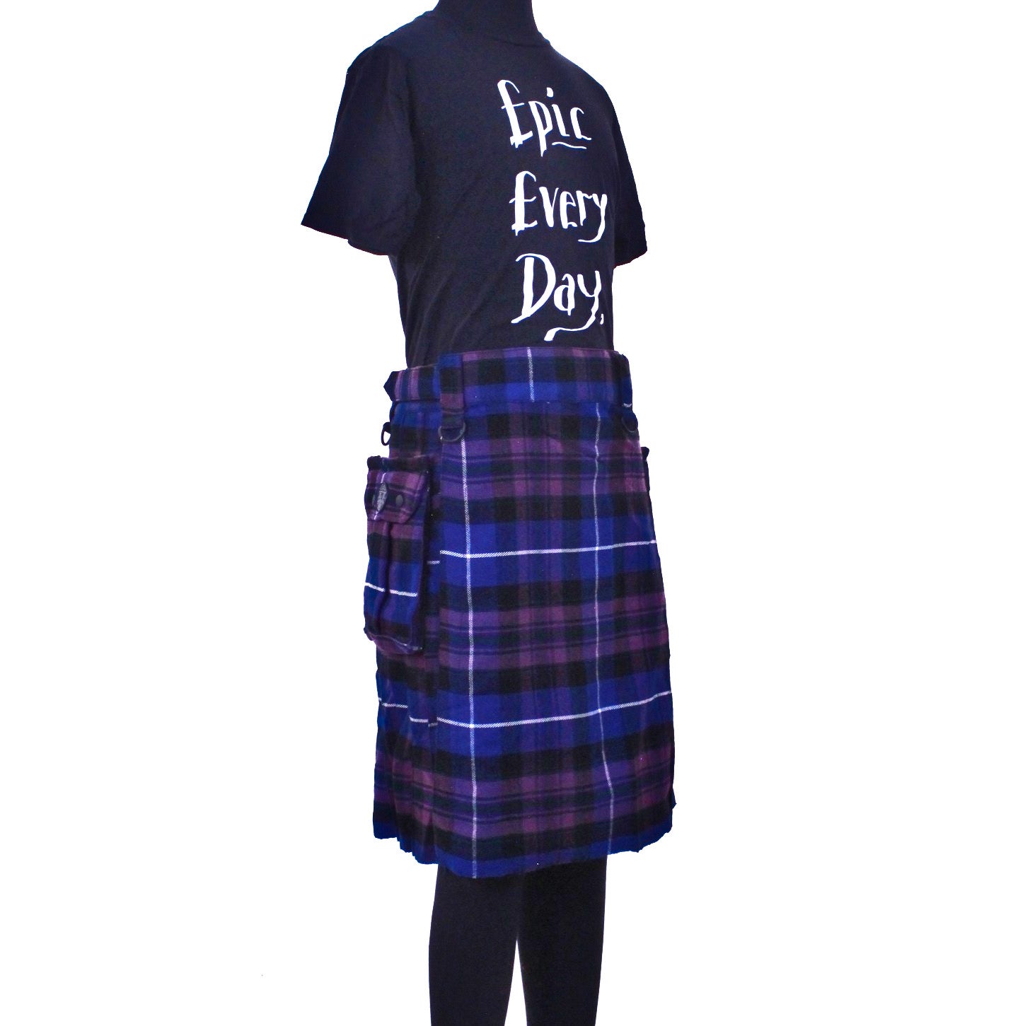 Versatta Tartan Cargo Kilt - 23"