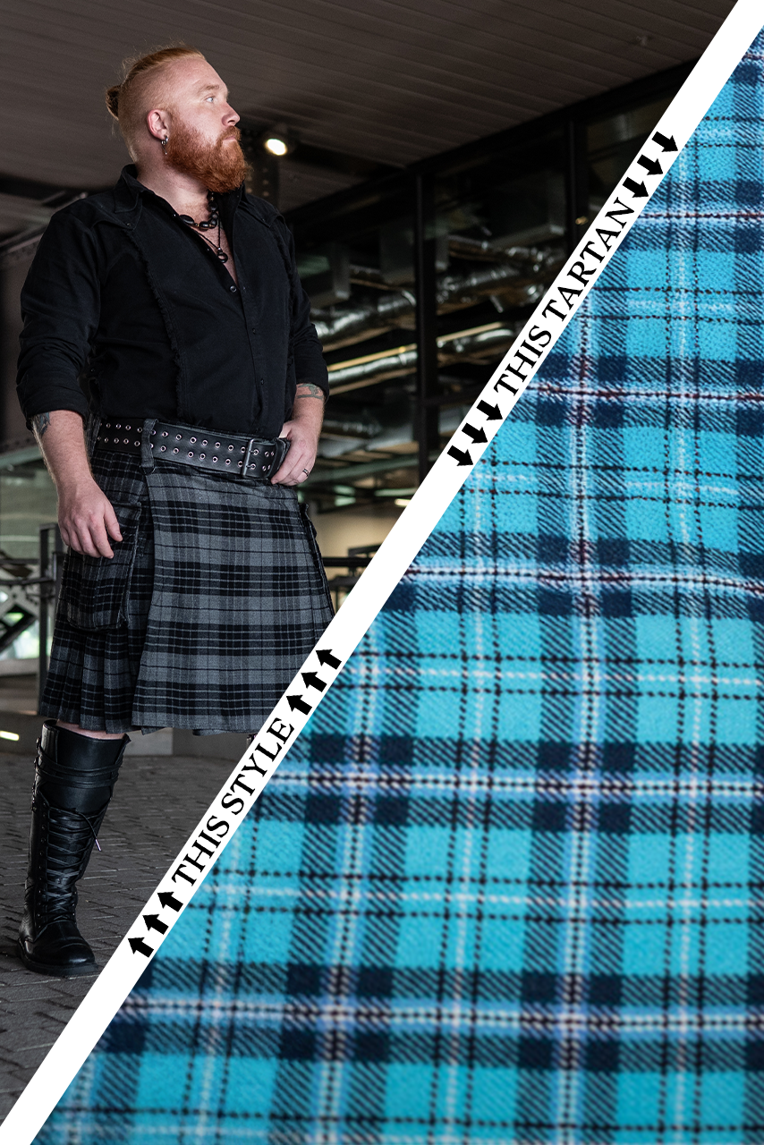 Versatta Tartan Cargo Kilt - Aethervale