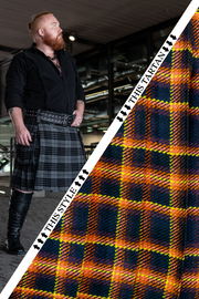 Versatta Tartan Cargo Kilt - Emberglow