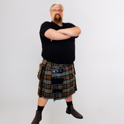 Versatta Warmetal Tartan Cargo Kilt - 23"