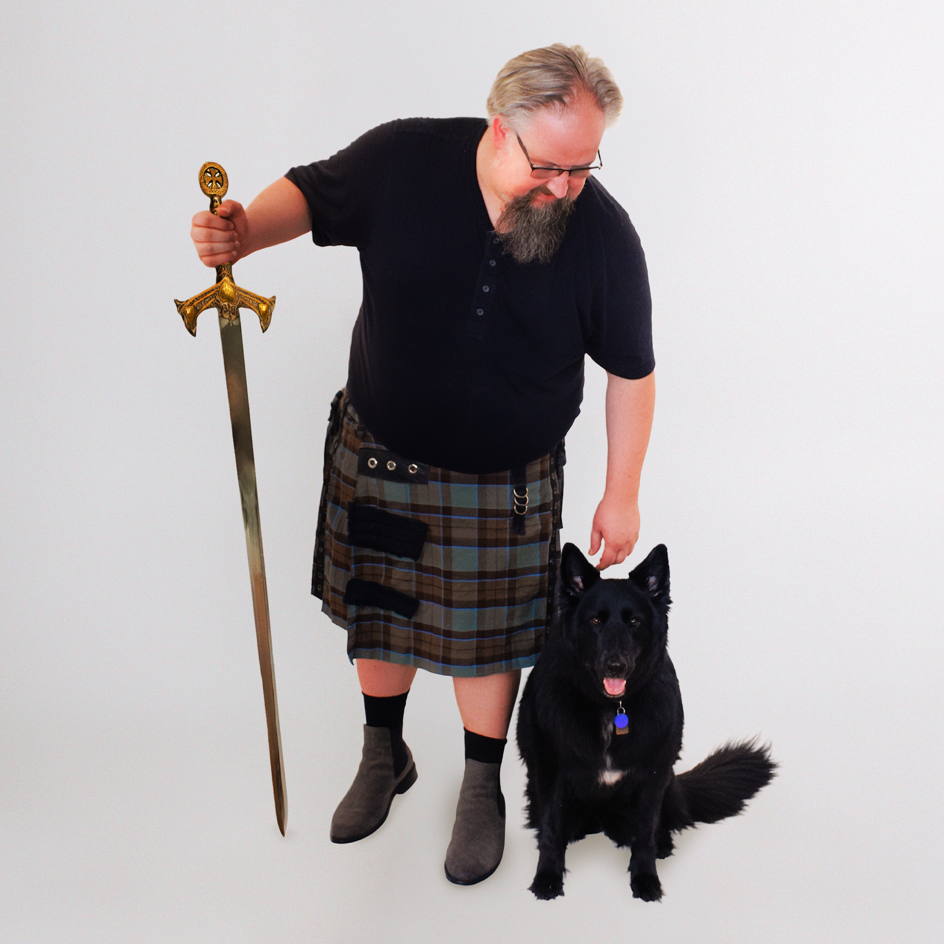 Versatta Warmetal Tartan Cargo Kilt - 23"