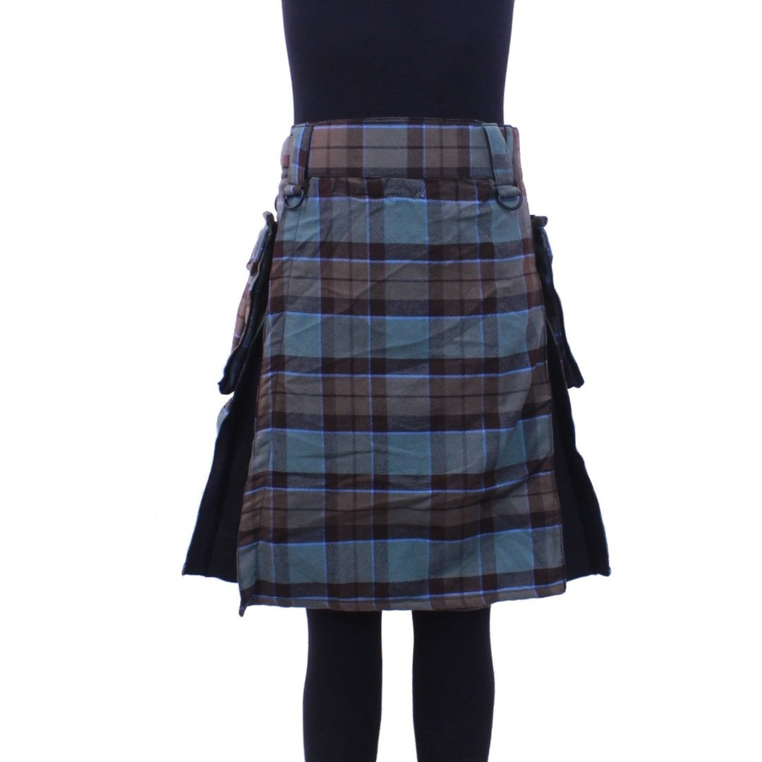 Versatta Inverted Tartan Hybrid Cargo Kilt - 23"