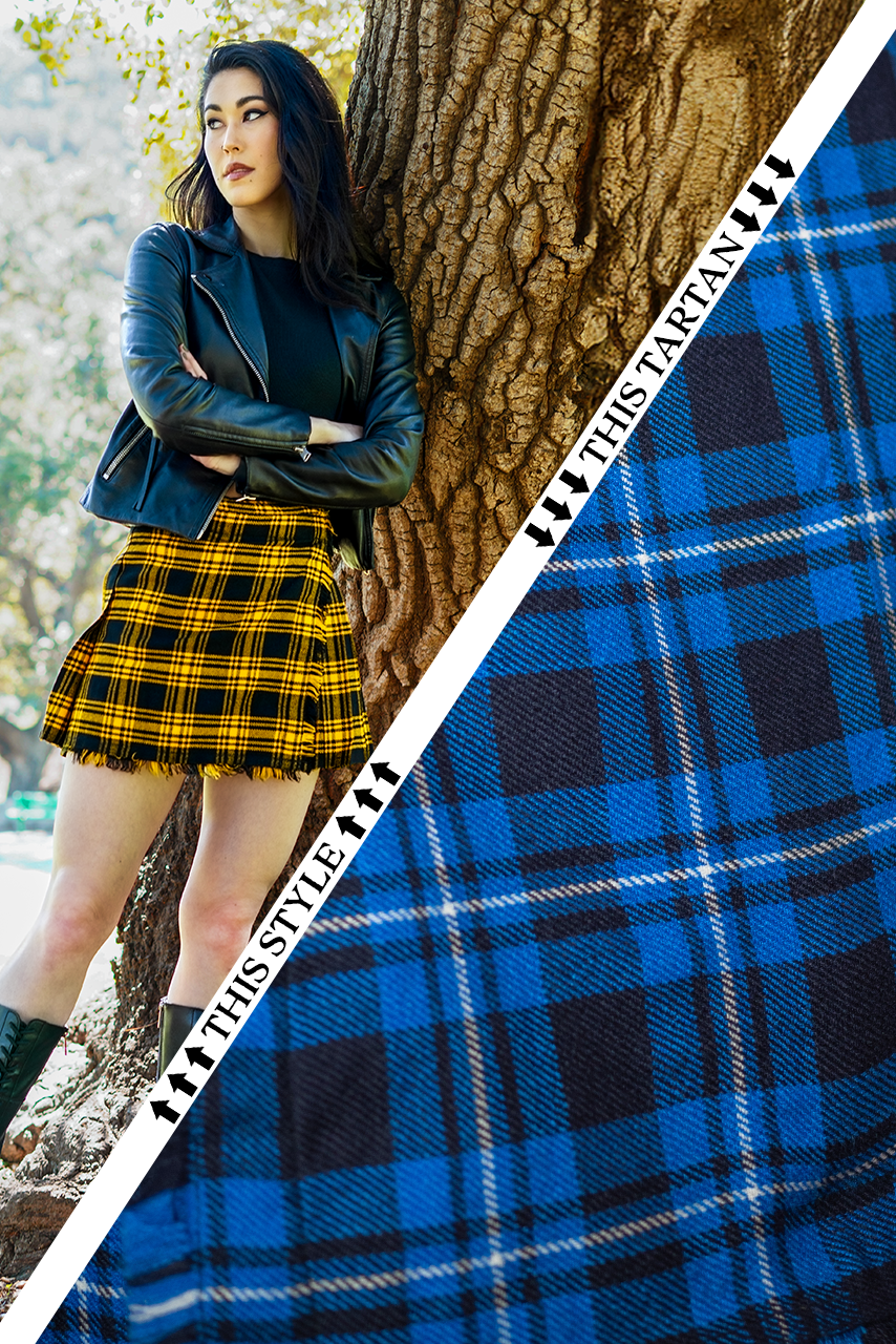 Vanguard Mini Tartan Kilt - Admiral