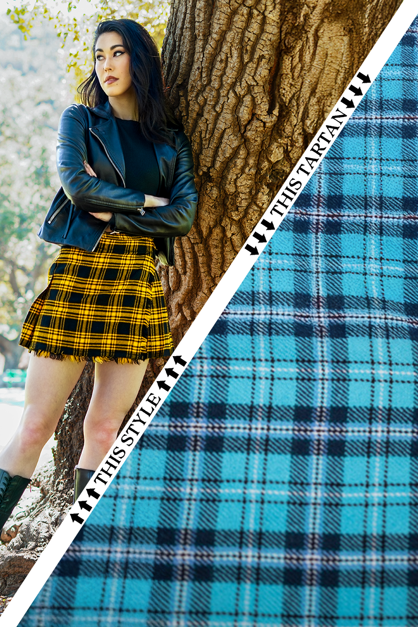 Vanguard Mini Tartan Kilt - Aethervale