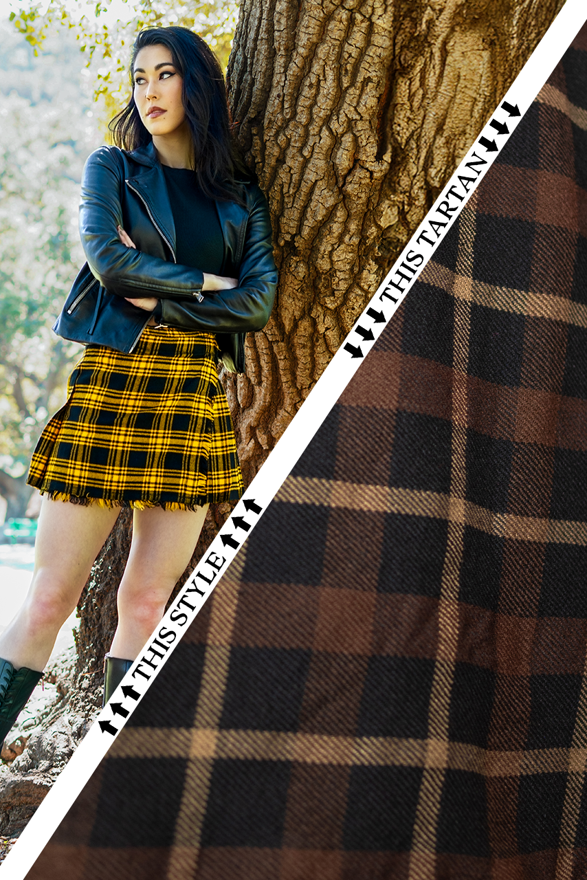 Vanguard Mini Tartan Kilt - Brandybuck