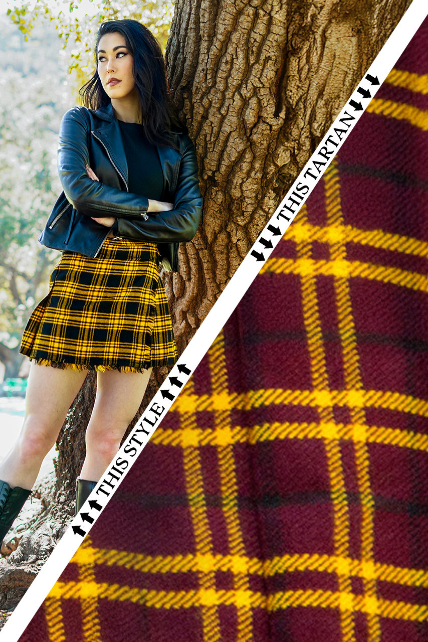Vanguard Mini Tartan Kilt - Courage