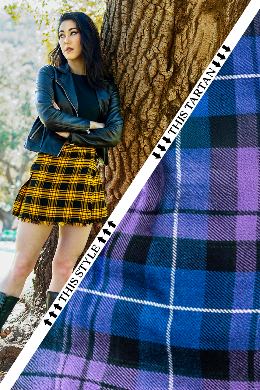 Vanguard Mini Tartan Kilt - Scottish Pride