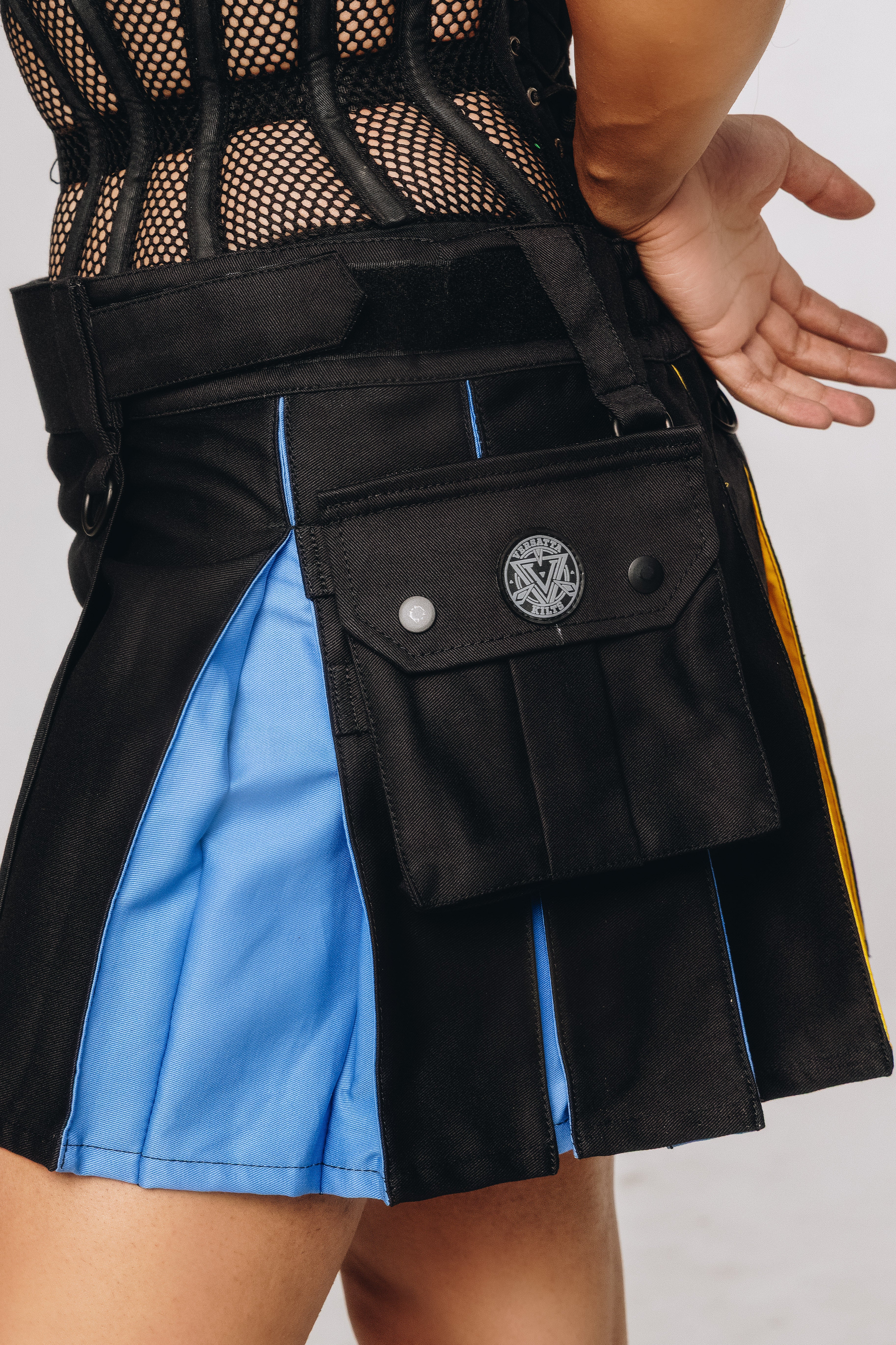 Versatta Mini Pan Pride Hybrid Cargo Kilt - 15"