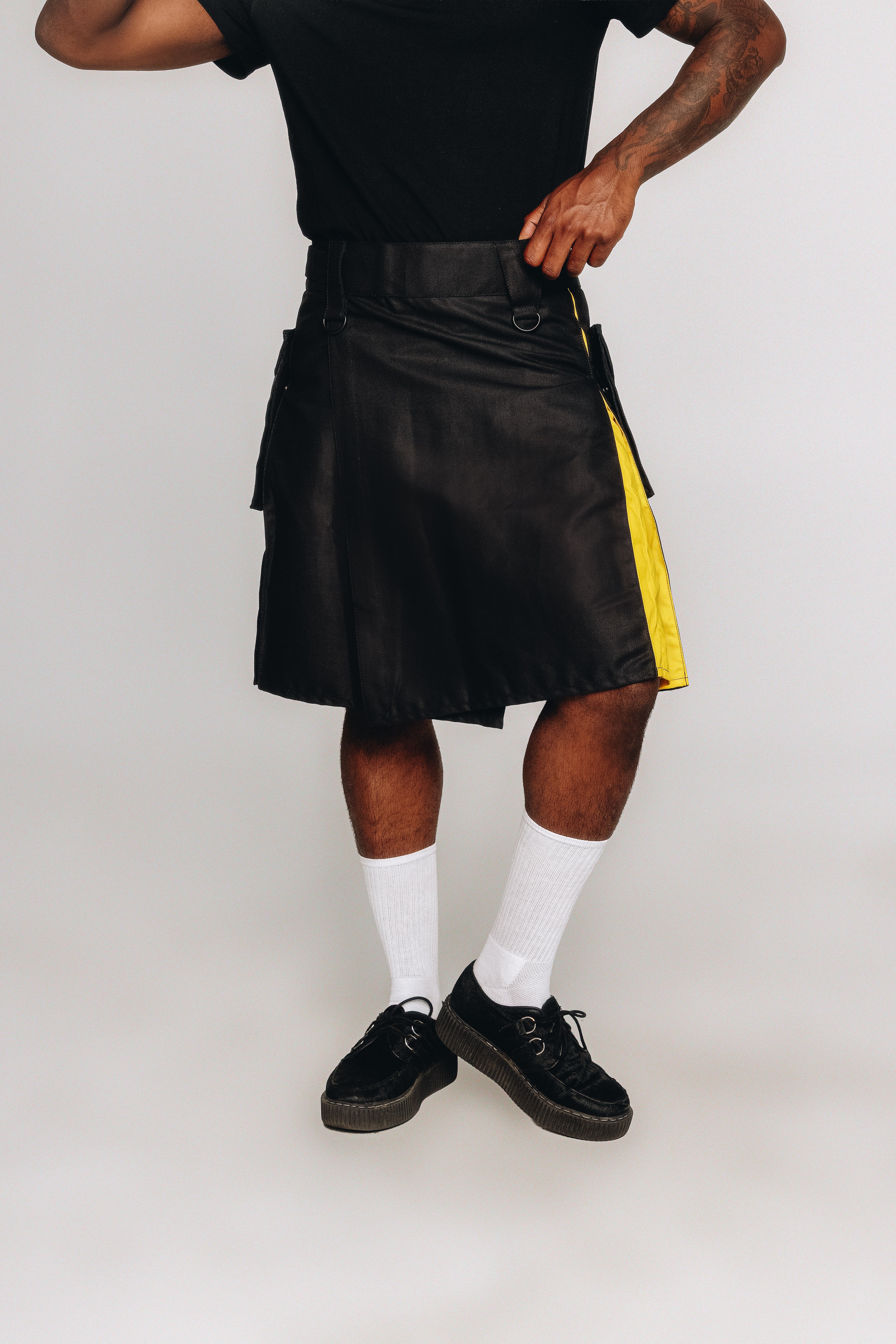 Versatta Non-Binary Pride Hybrid Cargo Kilt - 23"