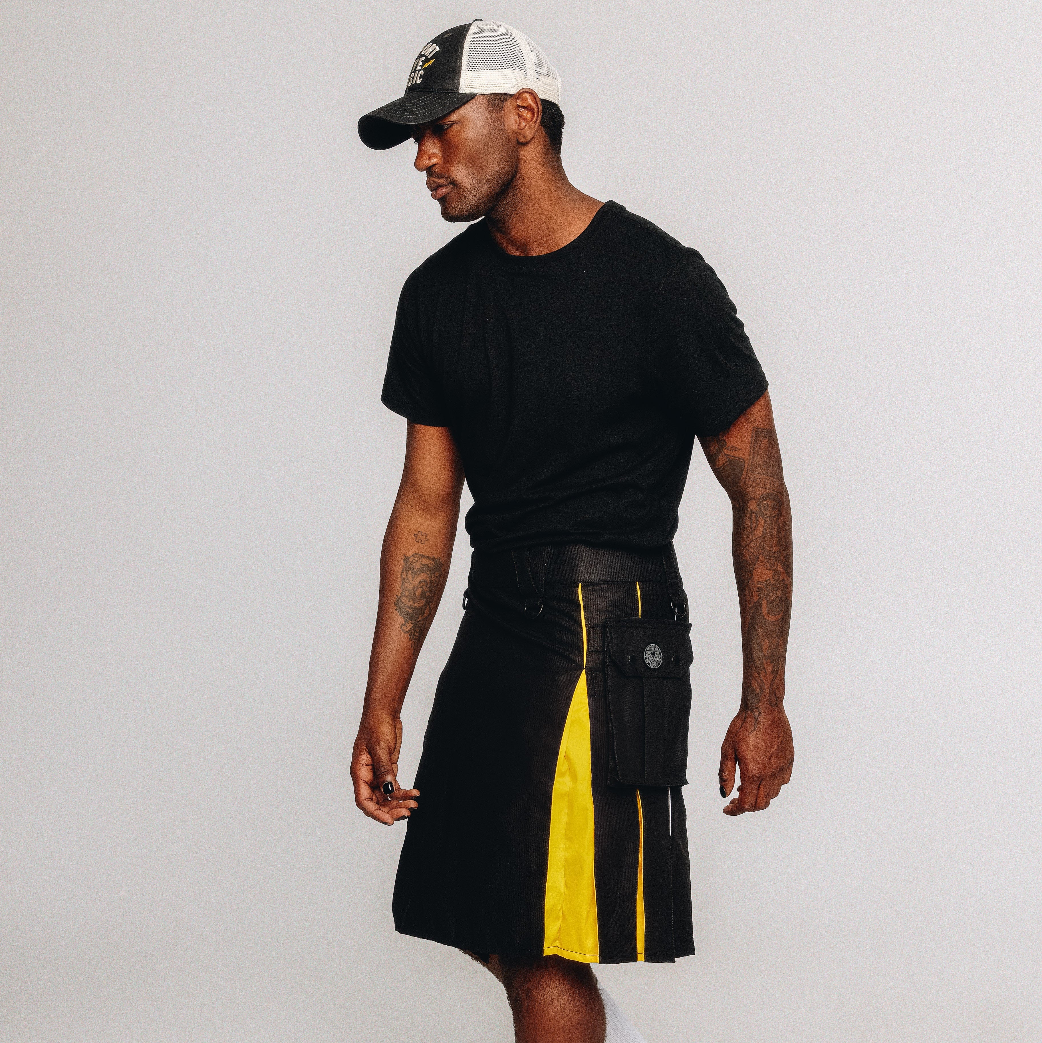 Versatta Non-Binary Pride Hybrid Cargo Kilt - 23"