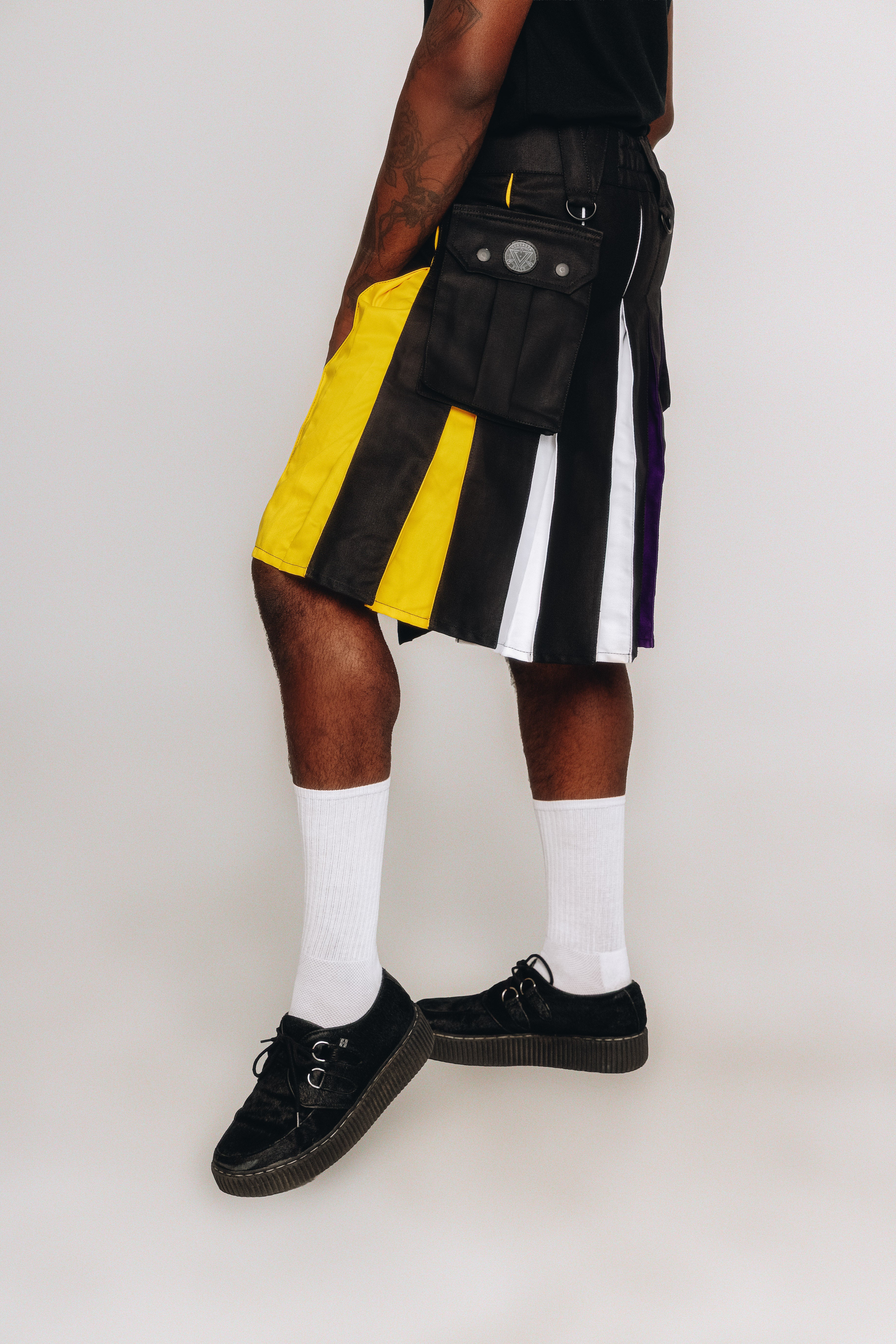 Versatta Non-Binary Pride Hybrid Cargo Kilt - 23"