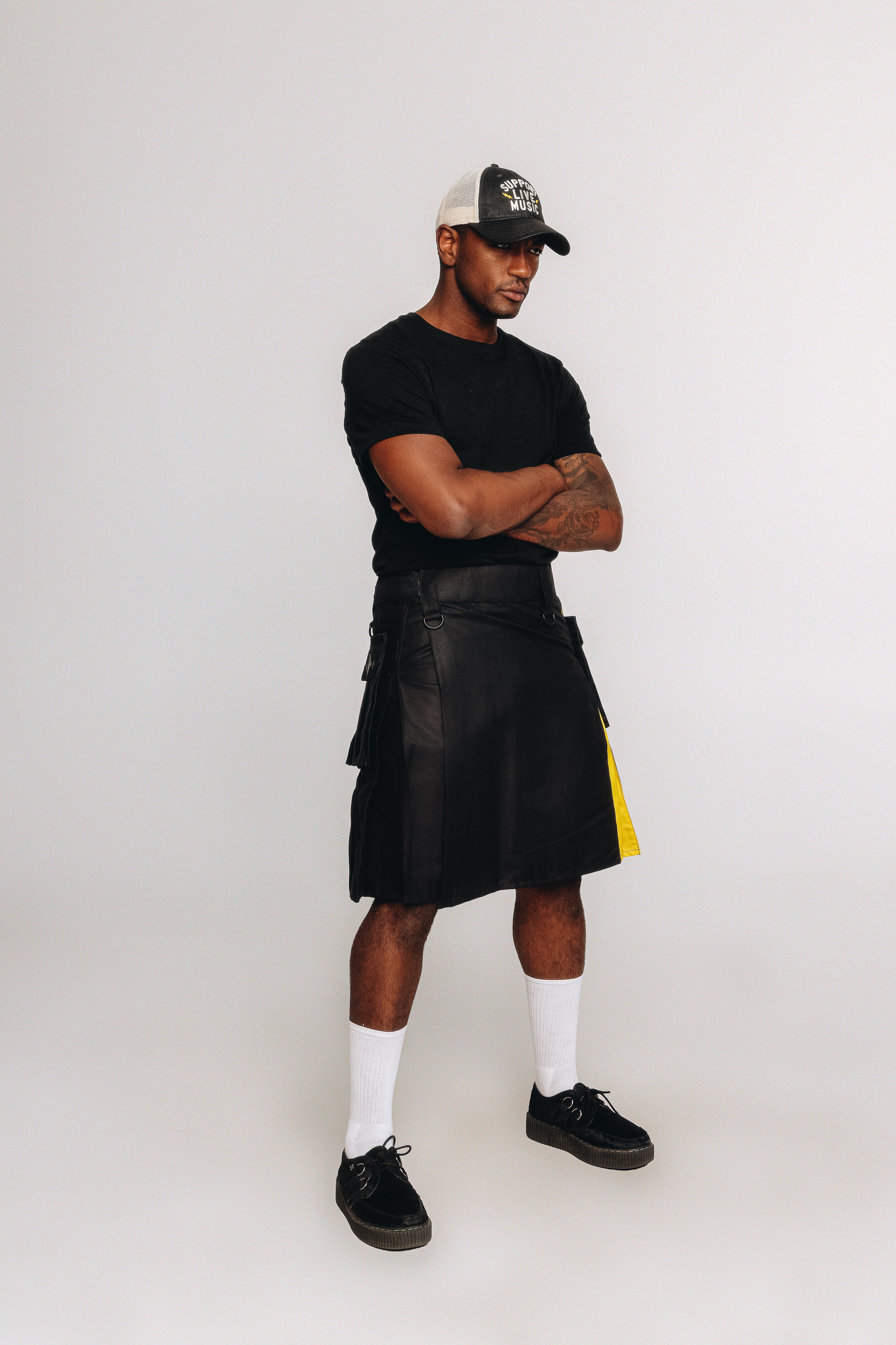 Versatta Non-Binary Pride Hybrid Cargo Kilt - 23"