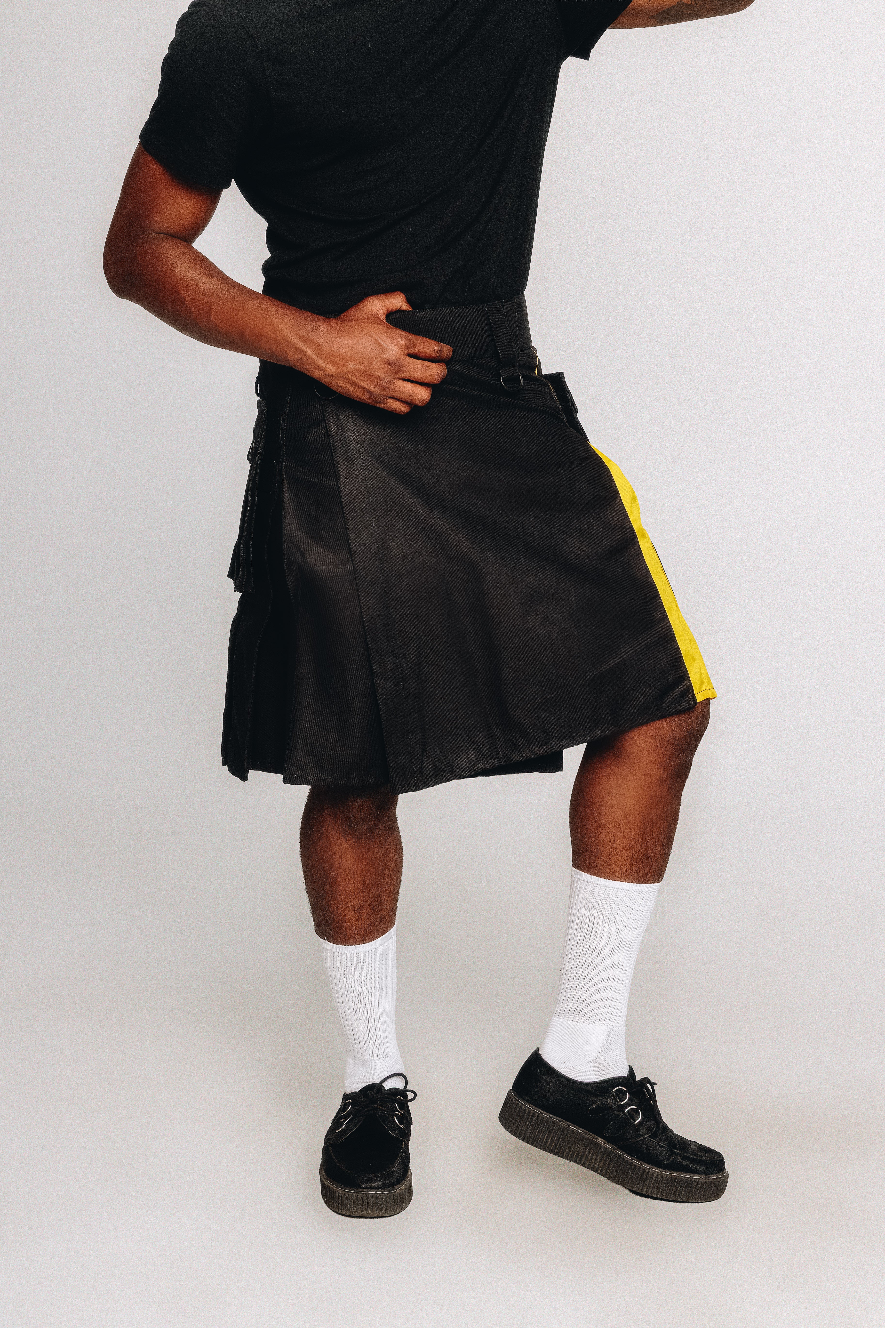 Versatta Non-Binary Pride Hybrid Cargo Kilt - 23"