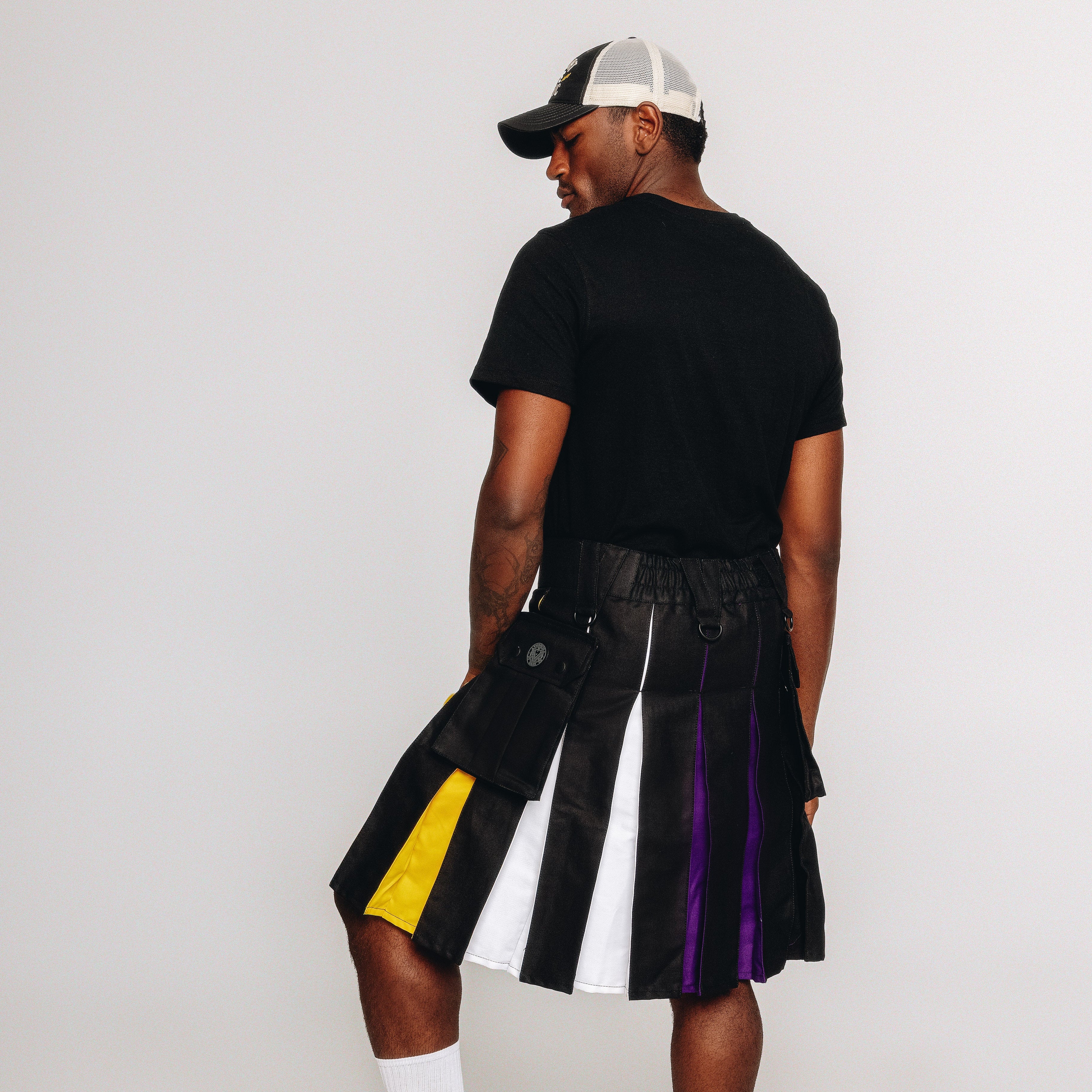 Versatta Non-Binary Pride Hybrid Cargo Kilt - 23"