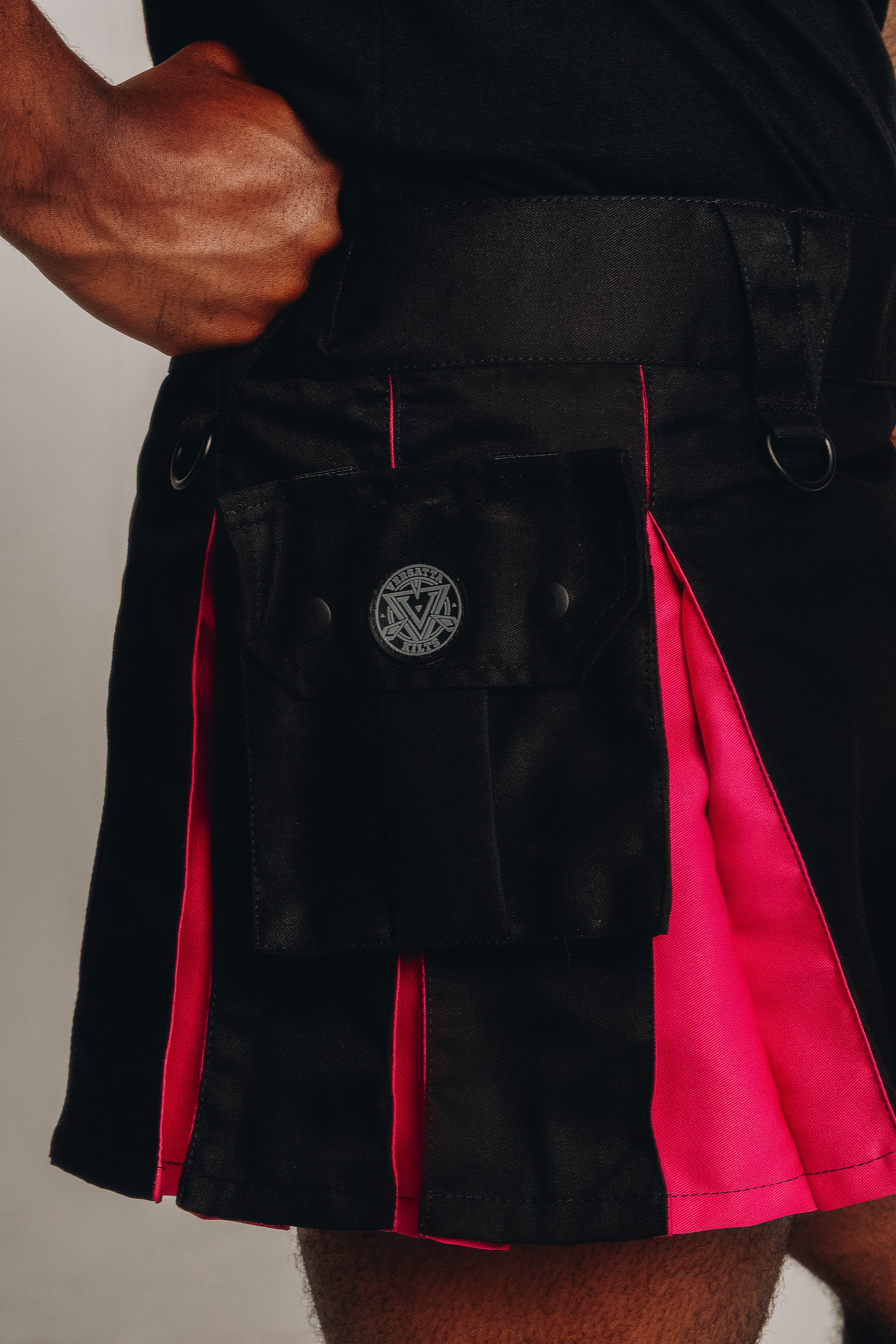 Versatta Mini Bi Pride Hybrid Cargo Kilt - 15"