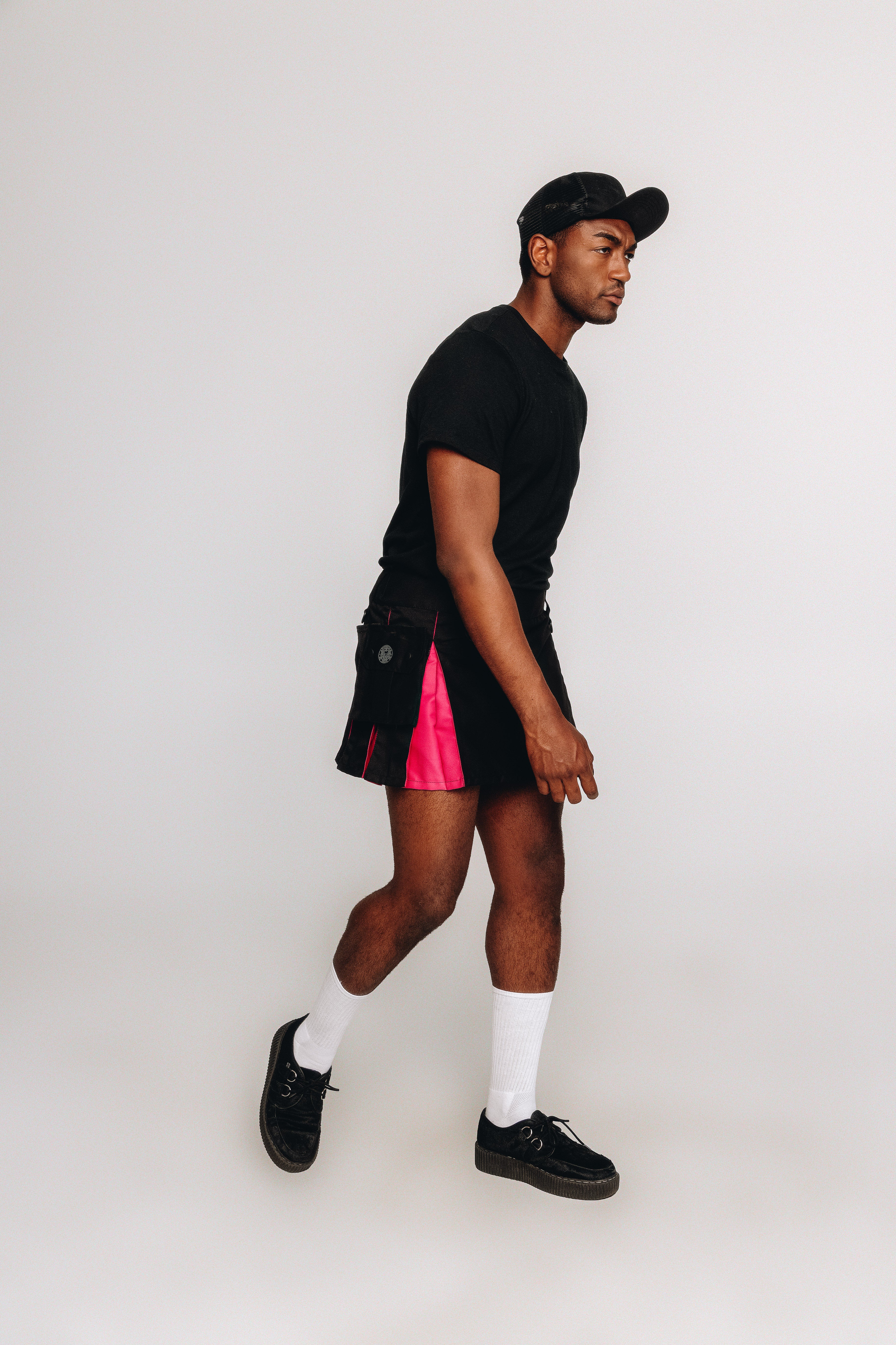 Versatta Mini Bi Pride Hybrid Cargo Kilt - 15"