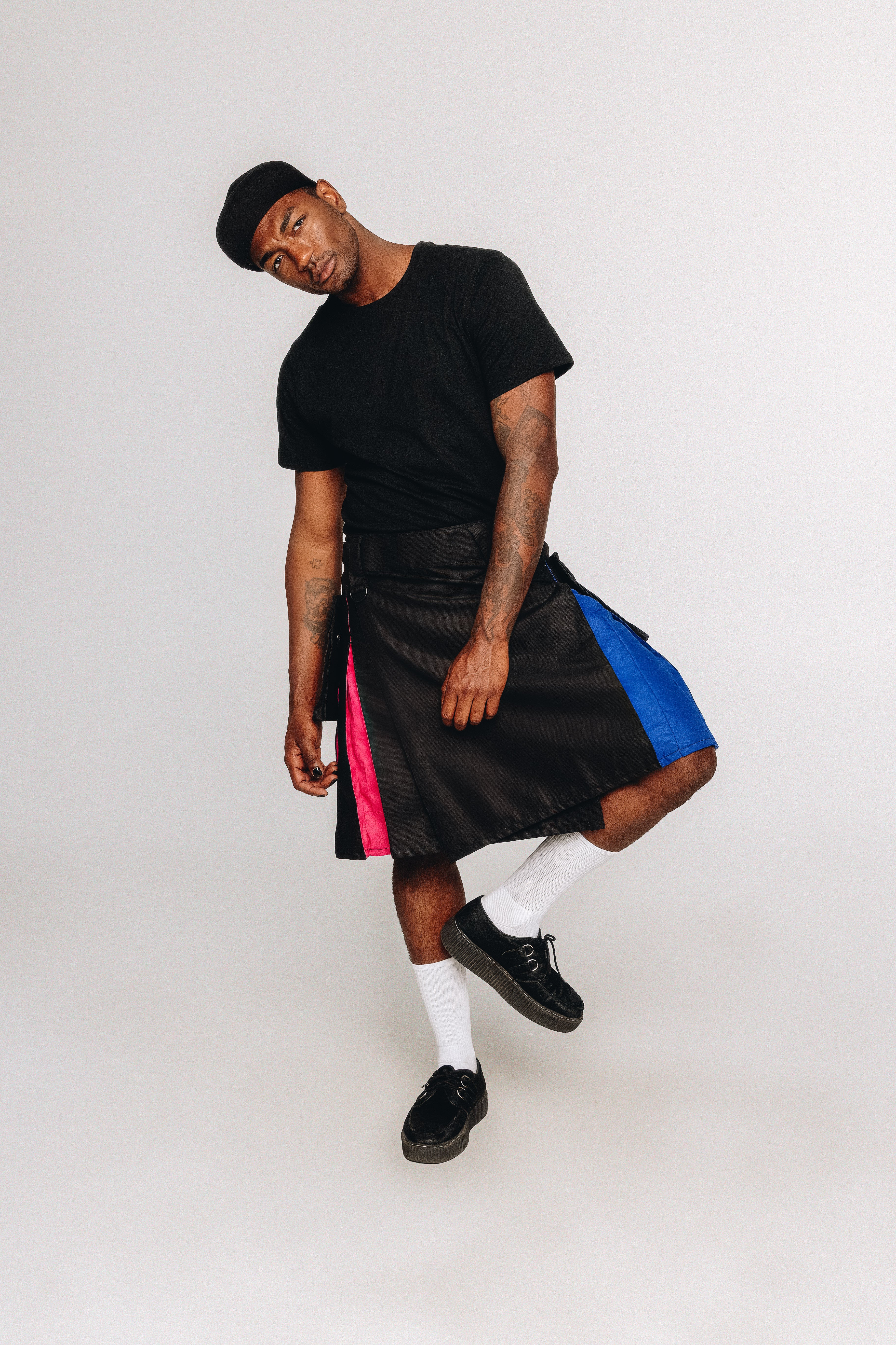 Versatta Bi Pride Hybrid Cargo Kilt - 23"