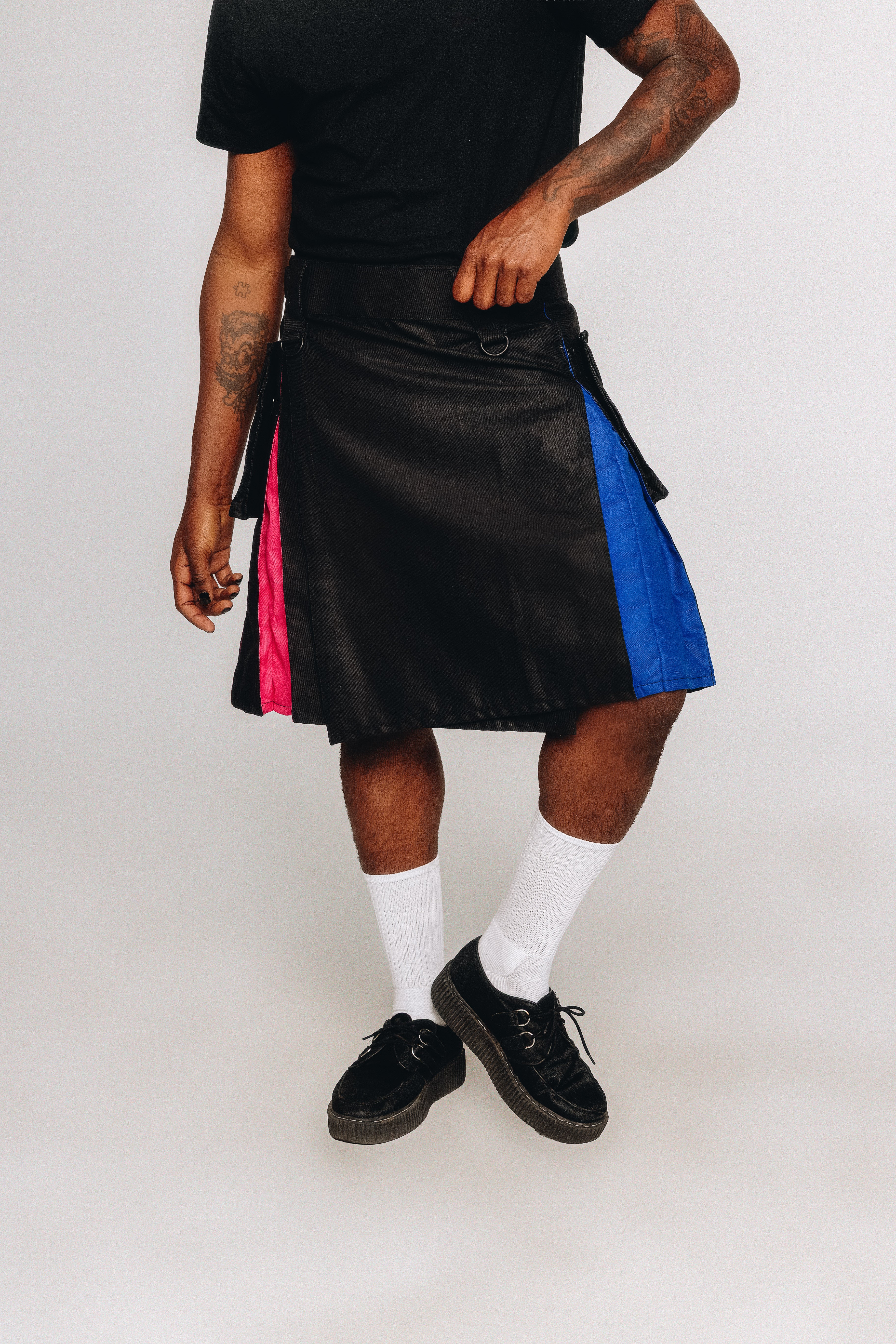 Versatta Bi Pride Hybrid Cargo Kilt - 23"