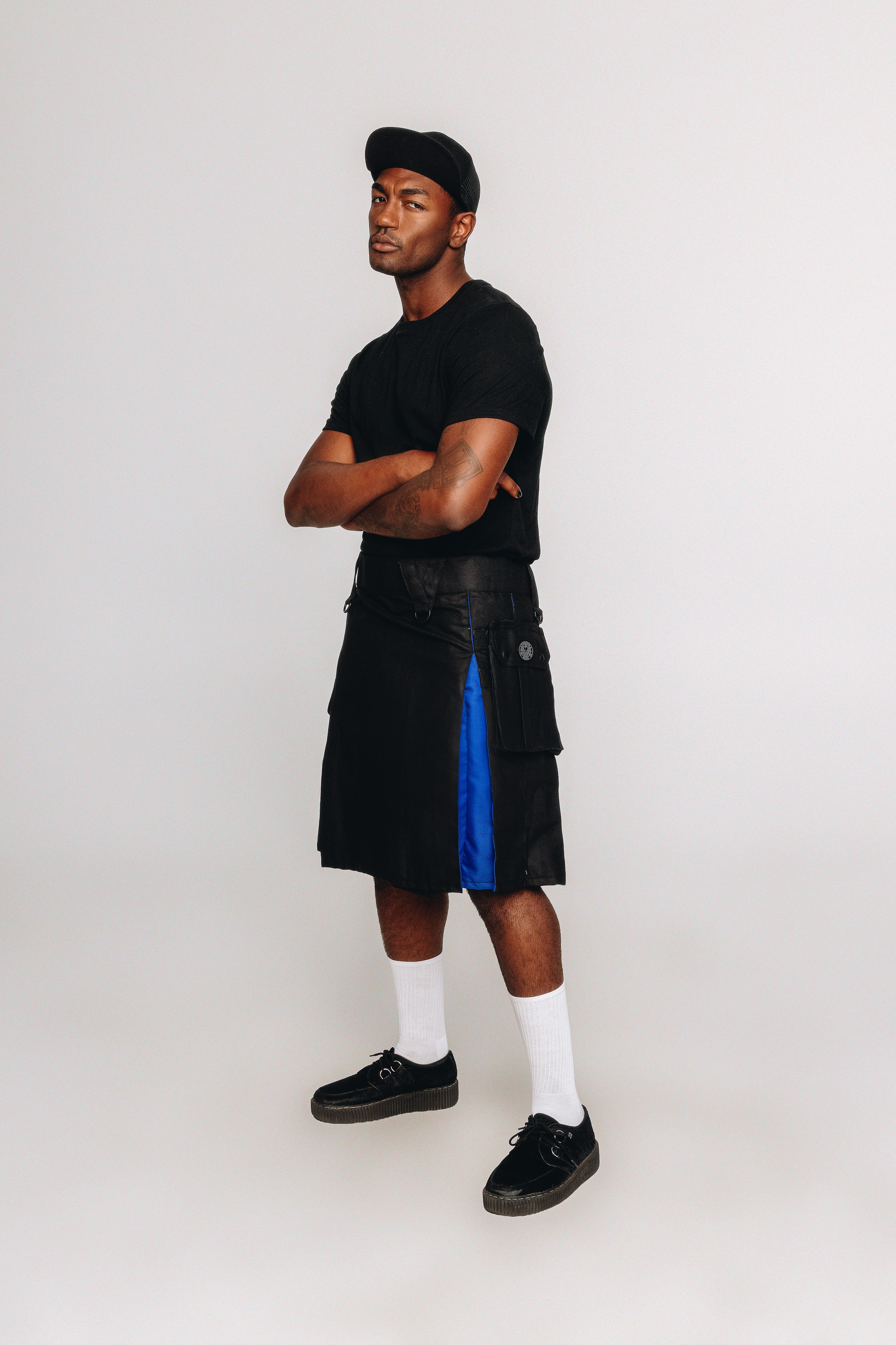 Versatta Bi Pride Hybrid Cargo Kilt - 23"