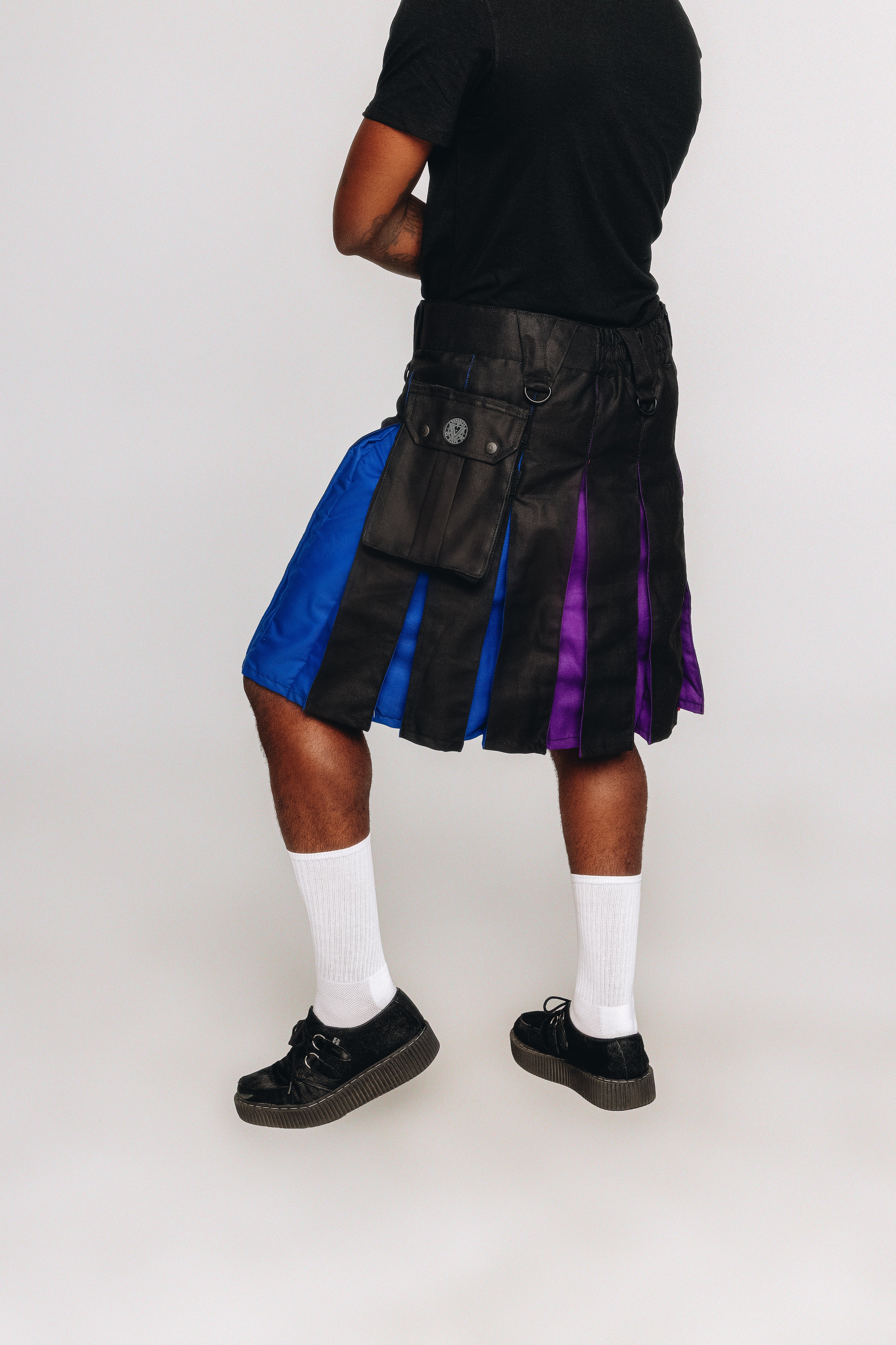 Versatta Bi Pride Hybrid Cargo Kilt - 23"