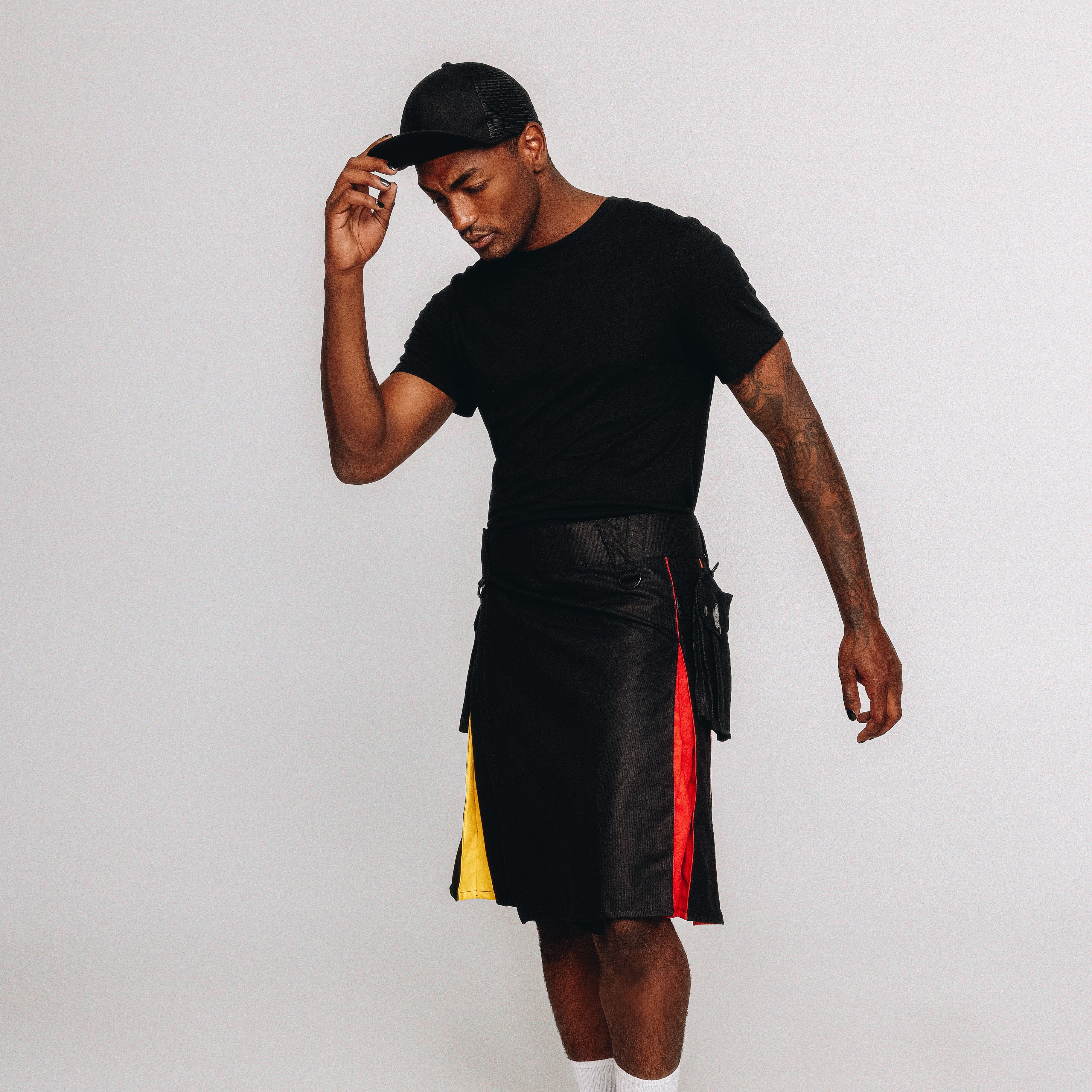 Versatta Rainbow Pride Hybrid Cargo Kilt - 23"
