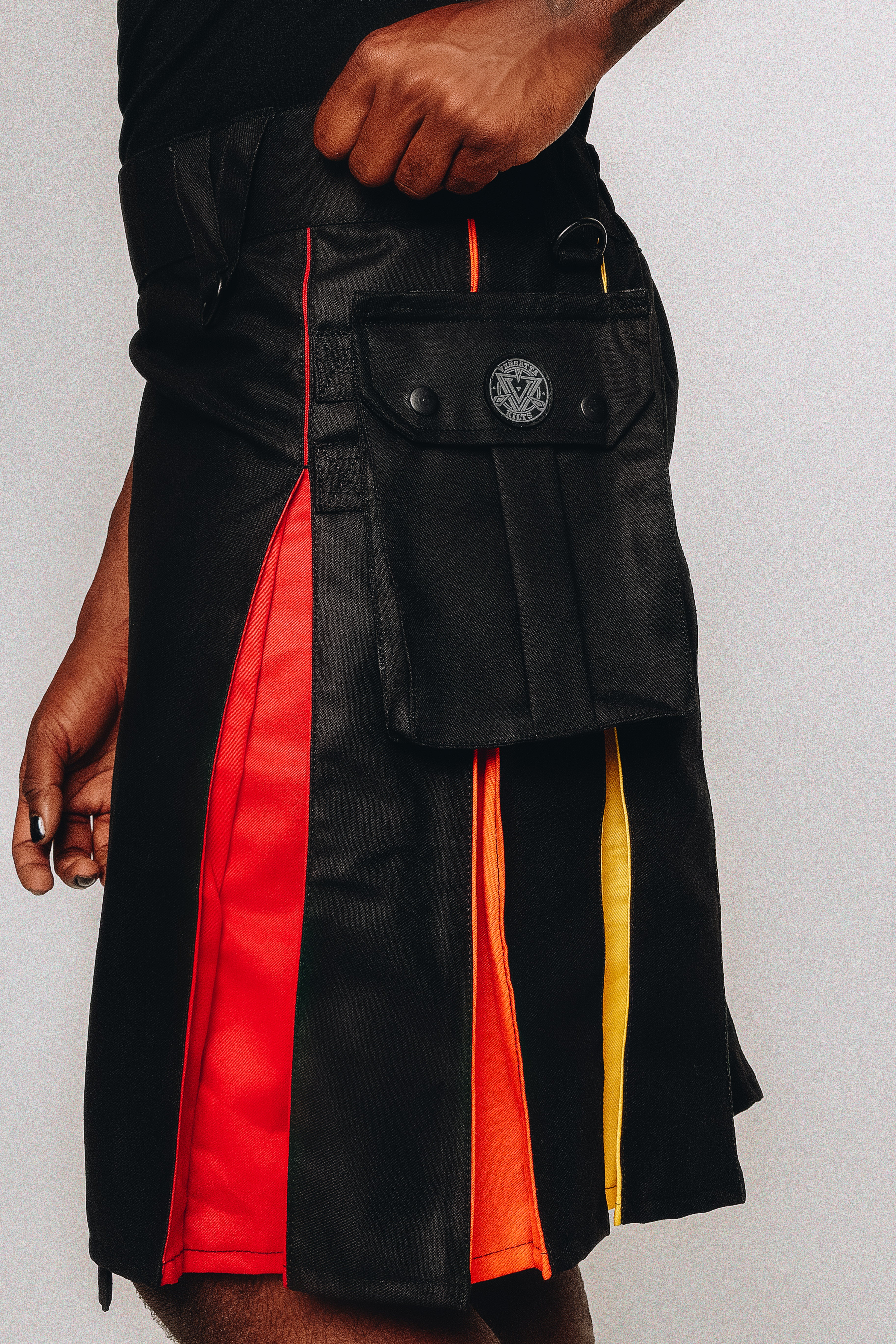 Versatta Rainbow Pride Hybrid Cargo Kilt - 23"