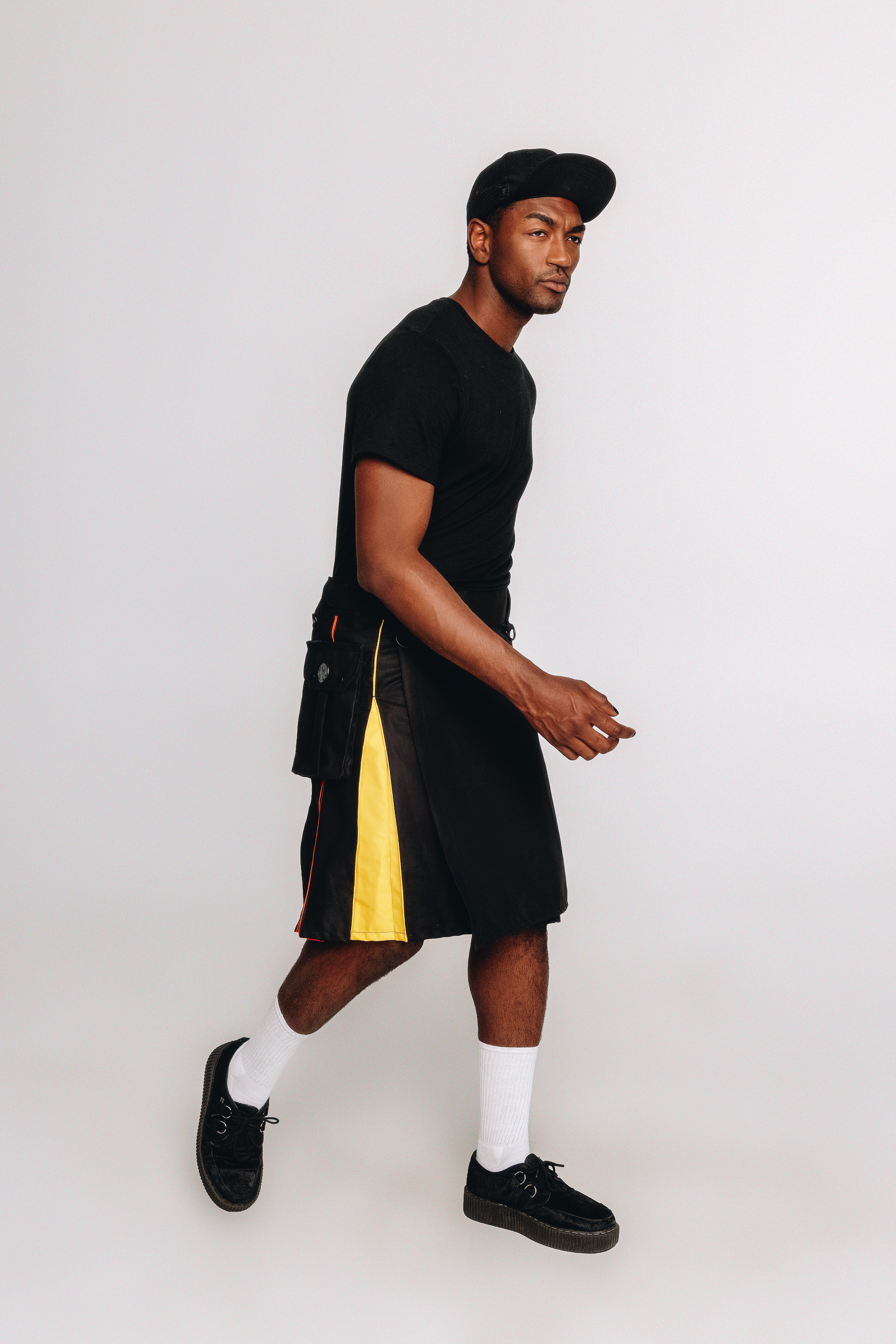 Versatta Rainbow Pride Hybrid Cargo Kilt - 23"
