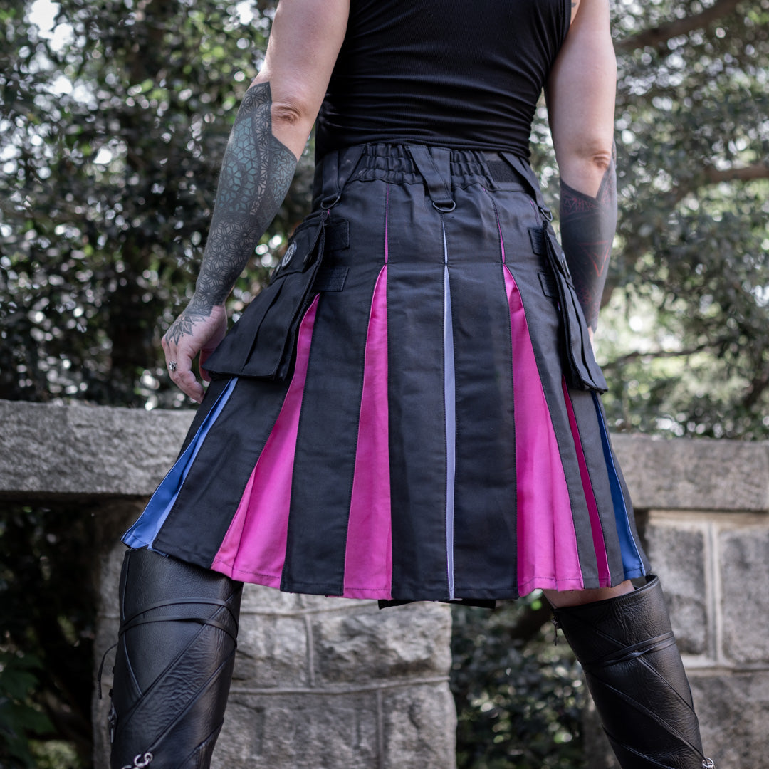 Versatta Trans Pride Hybrid Cargo Kilt - 23"