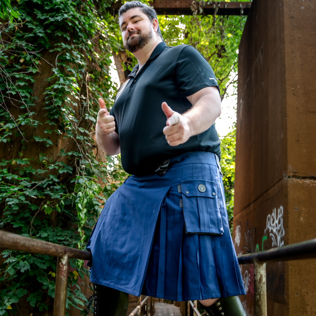 Versatta Big & Tall Cargo Kilt - 25"