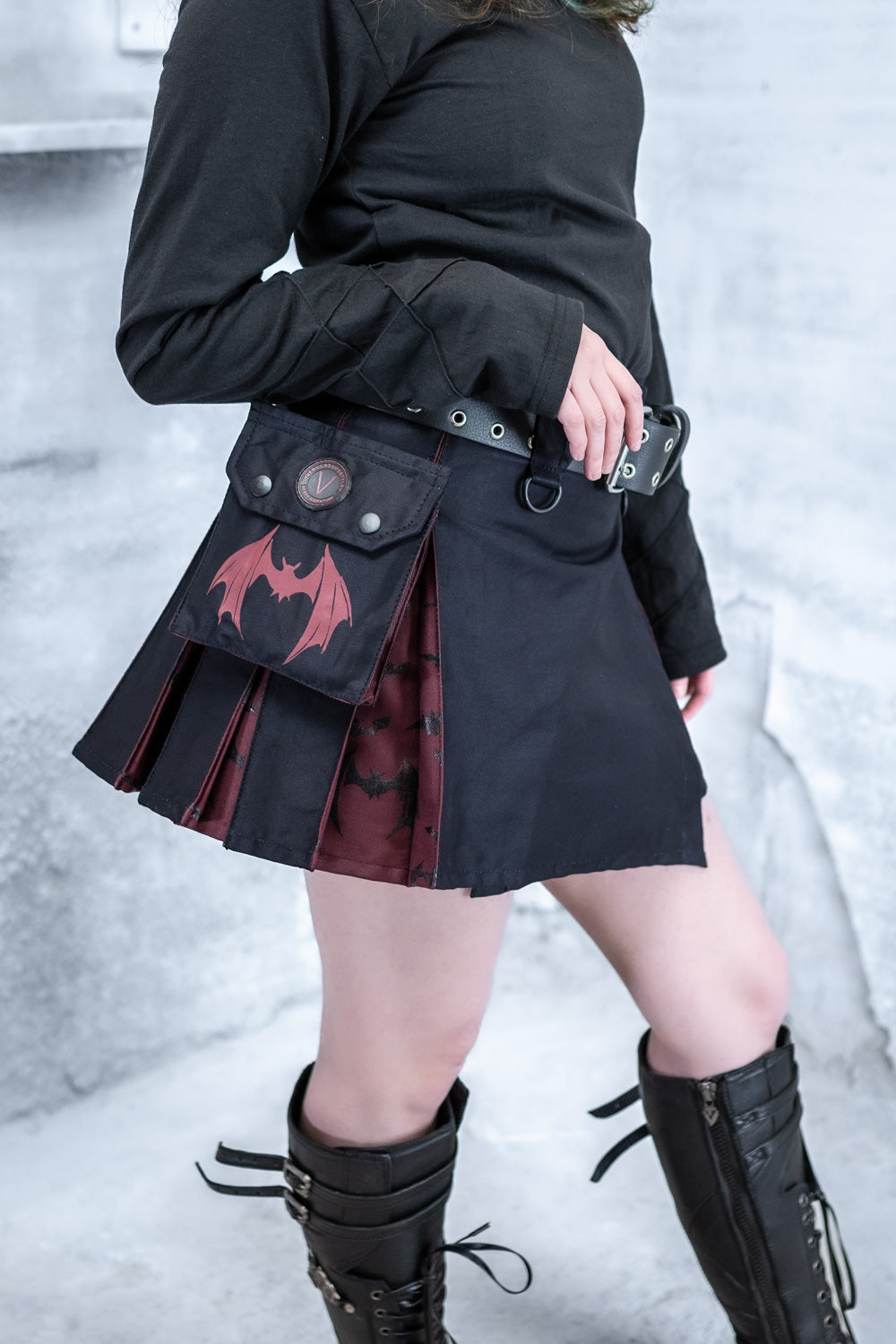 Versatta Micro Hallows Wings Cargo Kilt – 12"