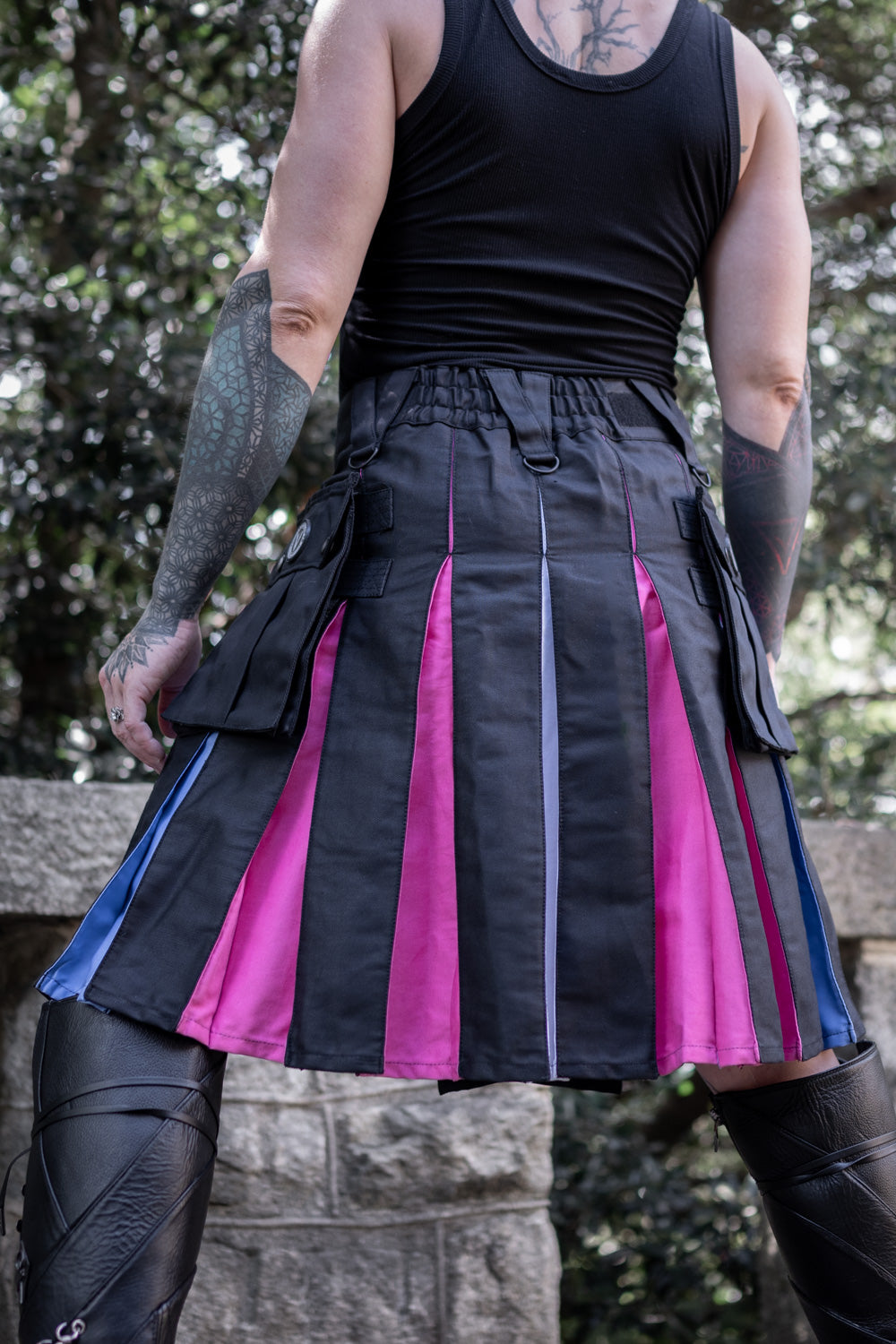 Versatta Trans Pride Hybrid Cargo Kilt - 23"