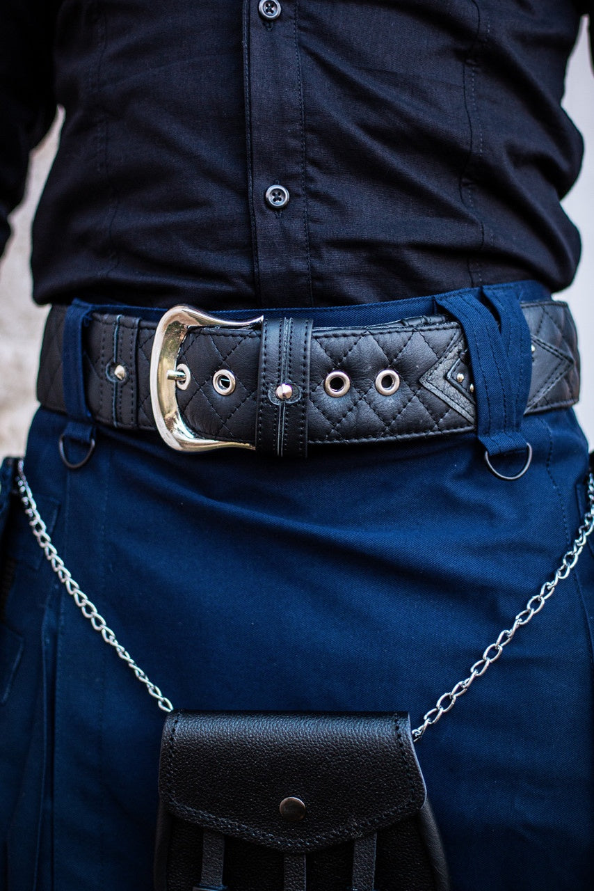 Myrmidon Kilt Belt - Black