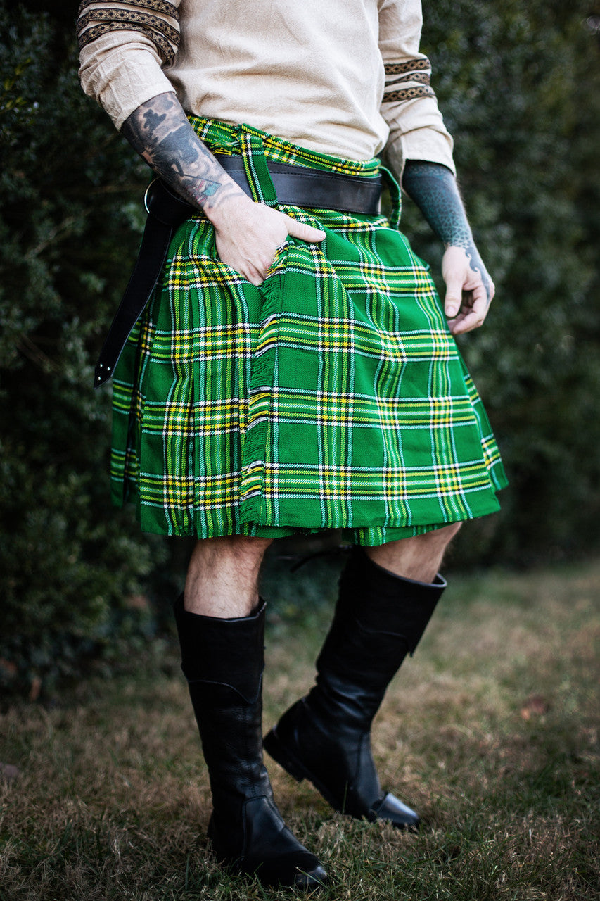 Vanguard Tartan Kilt - Irish Pride