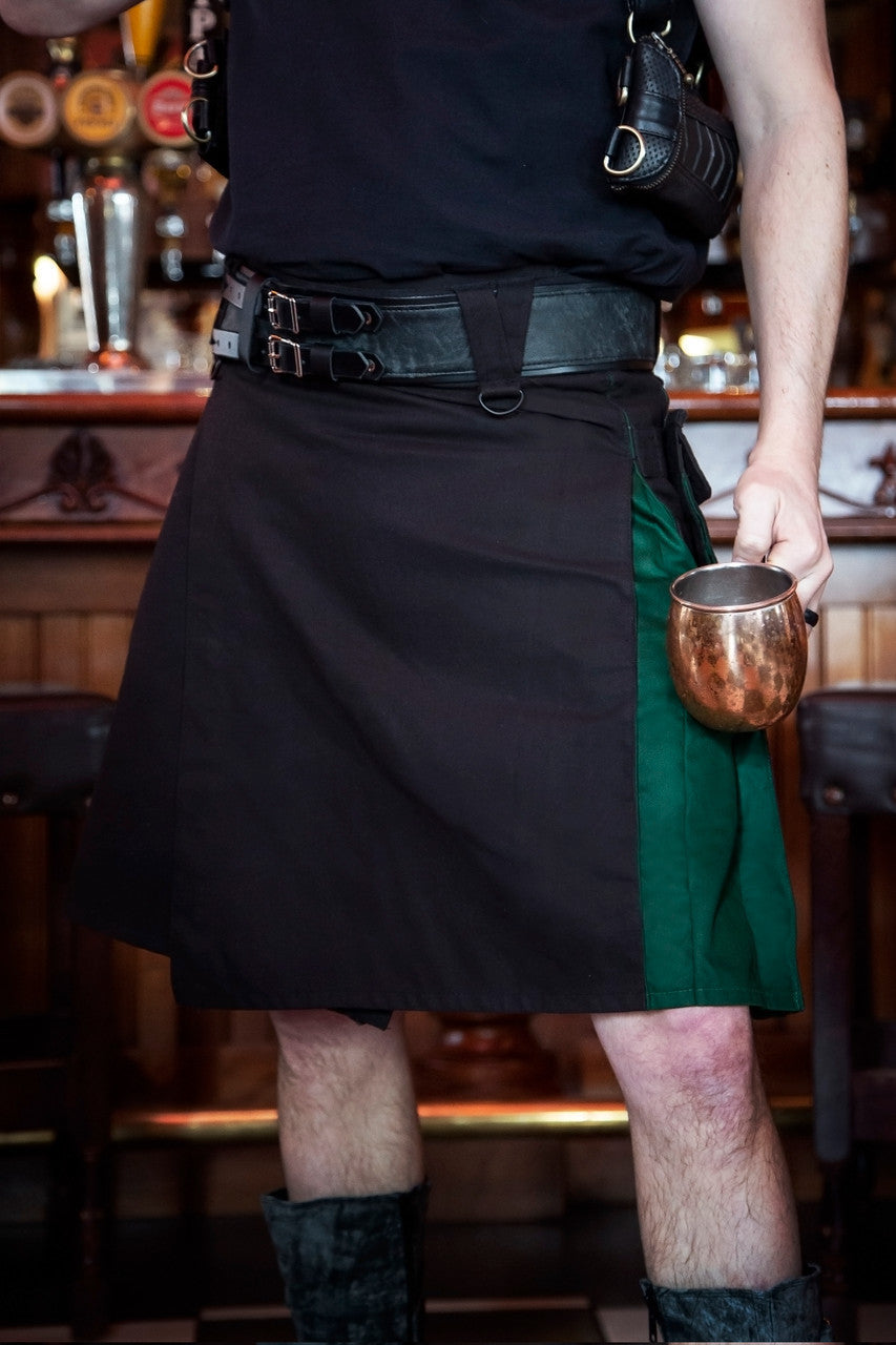 Versatta Big & Tall Hybrid Cargo Kilt - Green