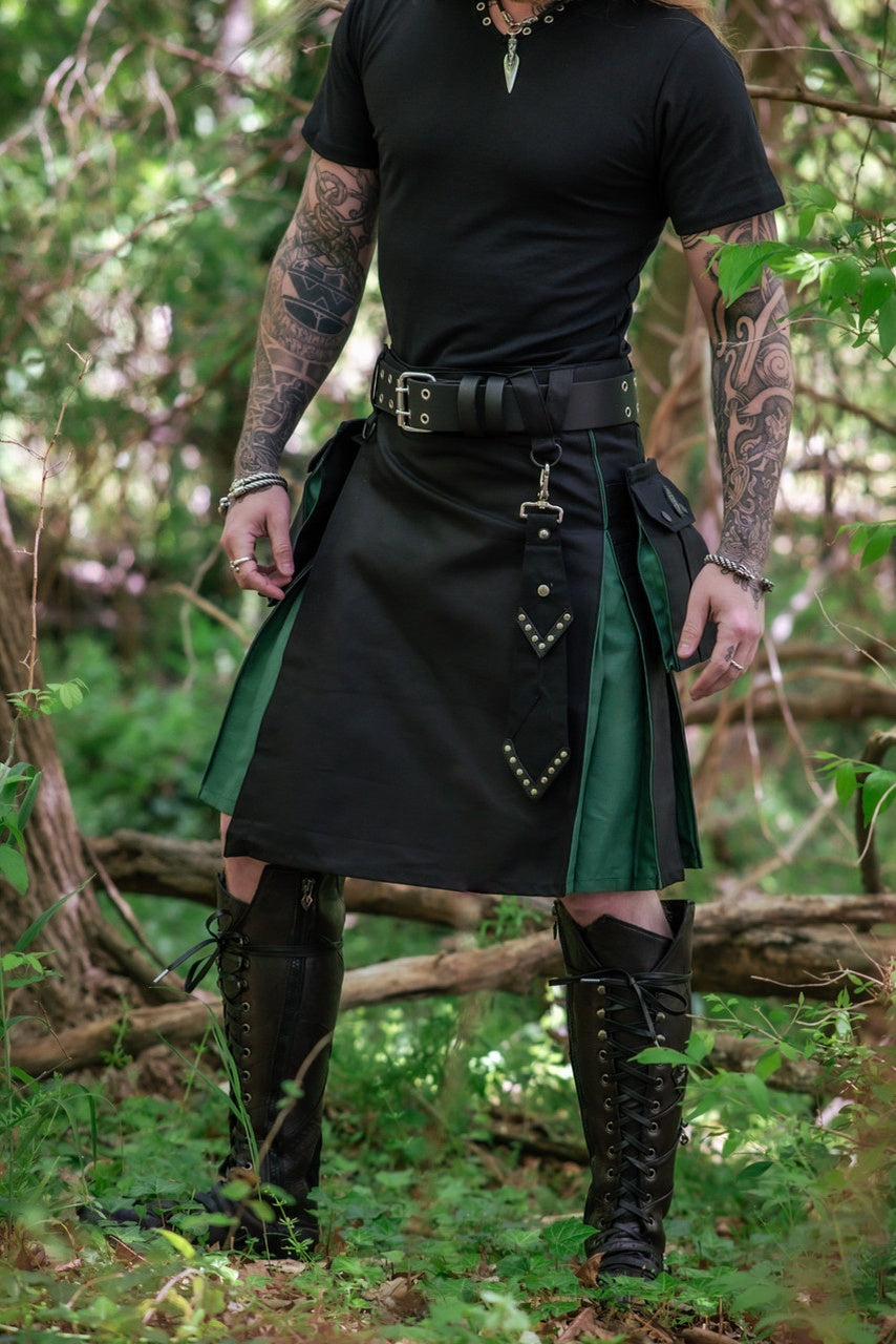 Versatta Hybrid Cargo Kilt - Green
