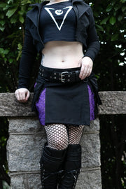 Versatta Mini Sweetheart Hybrid Cargo Kilt - Purple