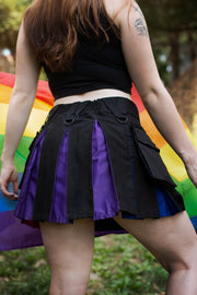 Versatta Mini Bi Pride Hybrid Cargo Kilt