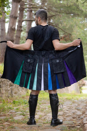Versatta Gay Men's Pride Hybrid Cargo Kilt