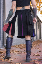 Versatta Genderfluid Pride Hybrid Cargo Kilt