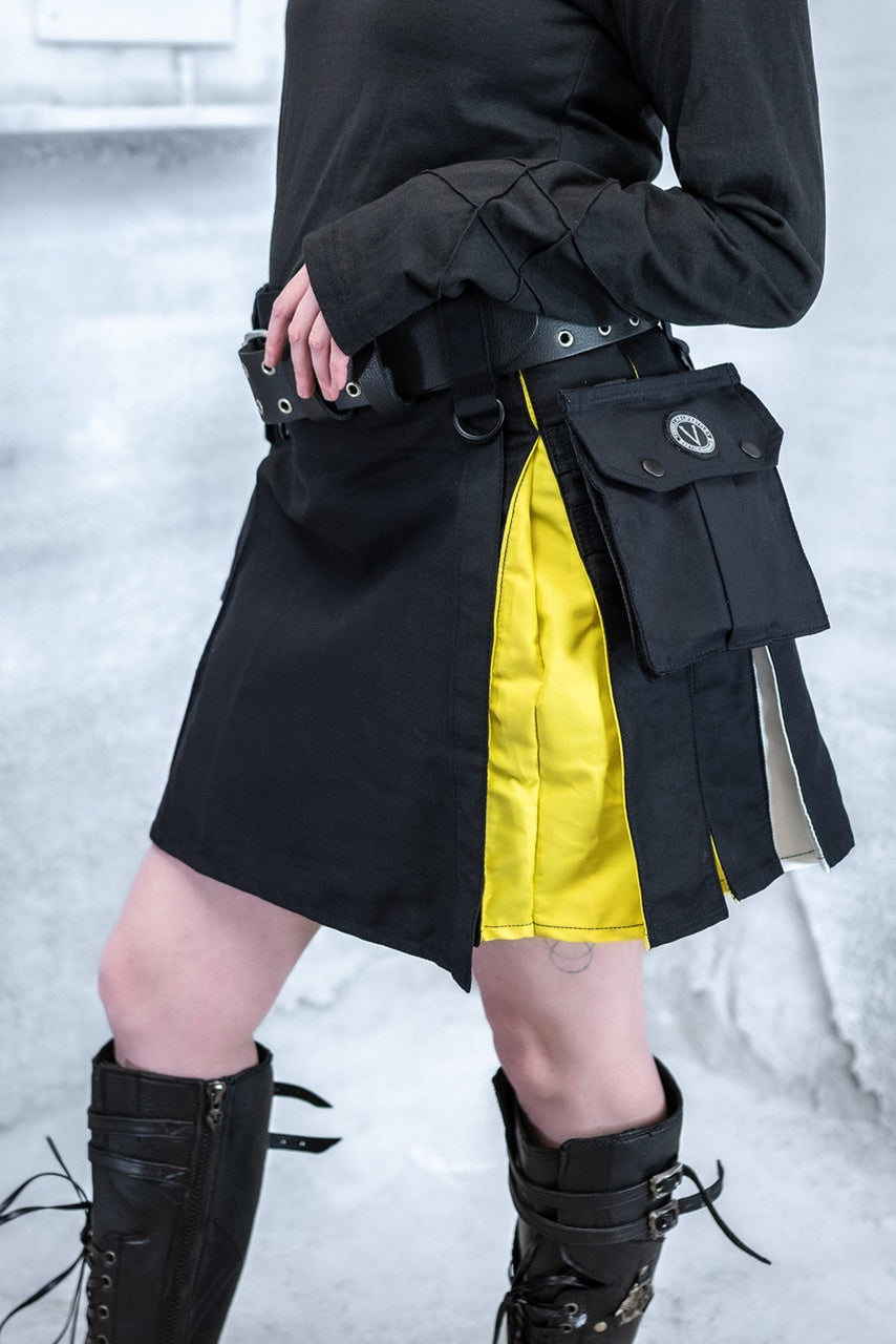 Versatta Knee-Length Non-Binary Pride Hybrid Cargo Kilt