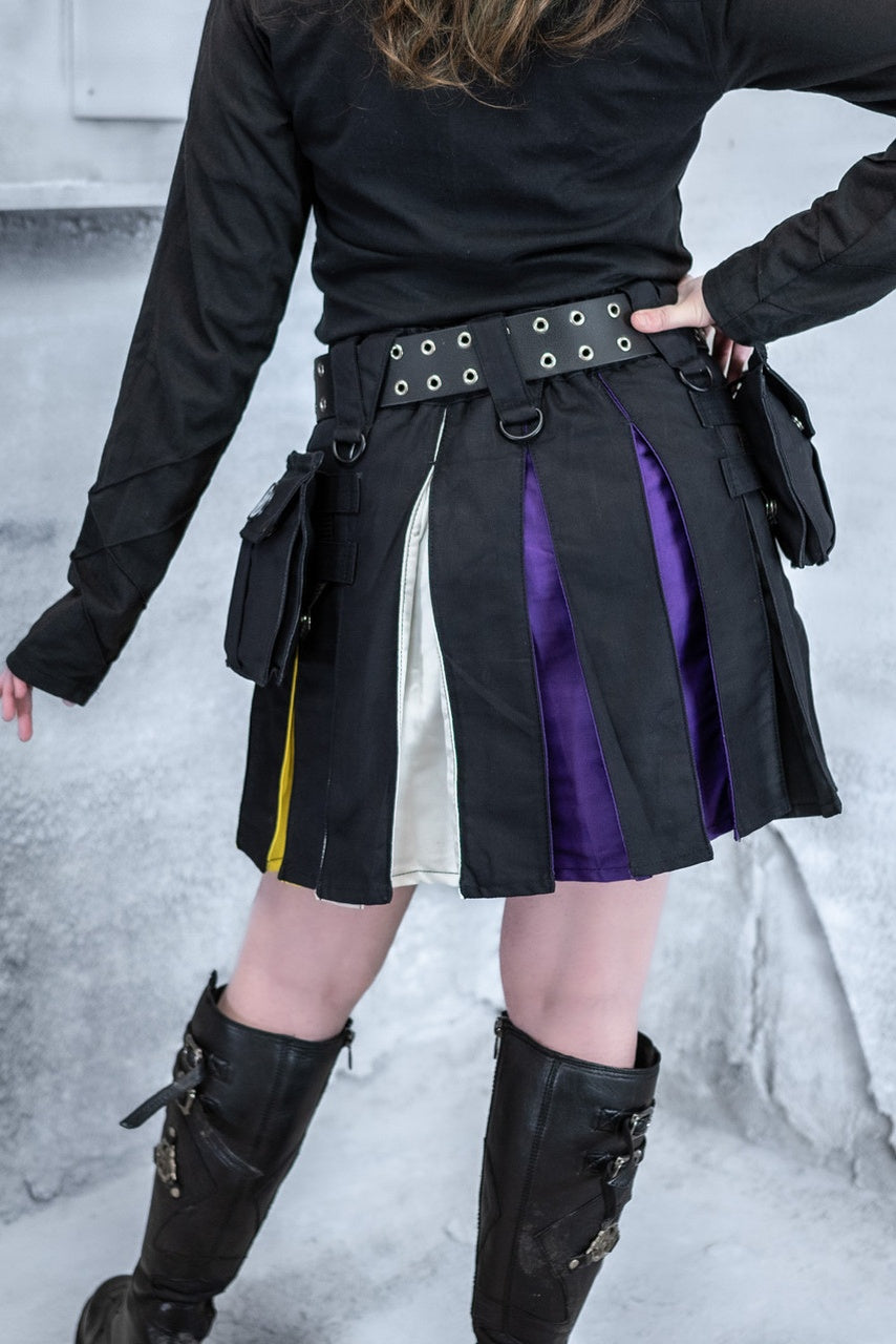 Versatta Mini Non-Binary Pride Hybrid Cargo Kilt