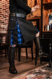 Versatta Tartan Hybrid Cargo Kilt - Admiral